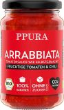 PPURA Sugo Arrabbiata mit Tomaten und Chili, 340 g