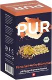 PUR tisane de fenouil anis cumin sachets, 20 pièces