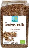 Pural Graines de lin brun, broyées, 250 g