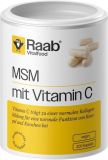 Raab Vitalfood MSM mit Vitamin C Kapseln konventionell, 200 Stück