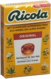 Ricola Kräuter Bonbons ohne Zucker Box mit Stevia, 50 g
