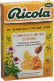 Ricola Echinacea Honig Zitrone mit Zucker Box, 50 g