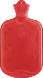Sänger Wärmflasche 2l Lamelle 1seitig rot