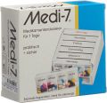 Sahag Medi-7 Medidosierer 7 Tage 4 Fächer weiss Deutsch