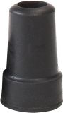  Sahag Embout noir 16mm pour canne métal avec renfort acier