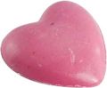 Saling Savon au lait de brebis Cœur rose avec pétales de rose, 65 g