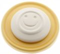 AROMALIFE set pierre odorante smile&soucoupe jaune