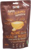 SHINE Petit Déjeuner Avoine Cacao et Noisette, 300 g