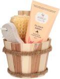 Sidefyn Geschenkset Holzkübel Duschcreme Du bisch sidefyn, 1 Stück