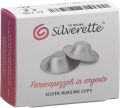 SILVERETTE Protection de mamelon argentée