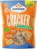 Sommer Cracker Sesam Leinsaat glutenfrei, 100 g