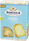 Sommer Dinkel Zwieback ungesüsst, 200g