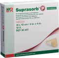 SUPRASORB P Schaumverband 10 x 10 cm nicht klebend, 10 Stück