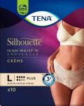 TENA Silhouette Plus L crème 10 pièces