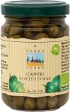 Terra Verde Capperi in Aceto di Vino Bio, 140 g