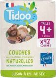 Tidoo Couches taille 4 L+ 9 - 20 kg, 42 pièces