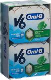 V6 OralB chewing gum Spearmint 12 blister 10 pièces