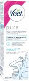 Veet Pure Enthaarungs-Creme Bikini und Achseln sensible Haut, 100 ml