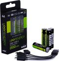 Verico LoopEnergie AA2550 4-er Pack rechargeable USB-C