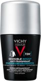 Vichy Homme Deo 72h Invisible Roll-on, 50 ml