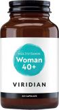 VIRIDIAN Femmes 40+ Multivit capsules, 60 pièces