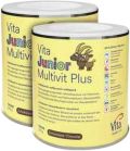 VITA JUNIOR Multivit Plus Poudre, 2 x 300 g