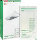VLIWAKTIV Pansement au charbon actif Ag 10 x 20 cm stérile, 10 pièces