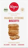 Werz Biscuits biscotti aux amandes et au citron, 200 g