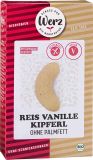 Werz Kipferl sans gluten au riz et à la vanille, 125 g