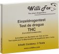 Willi Fox Drogentest THC einzeln Urin, 3 Stück