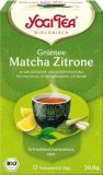 Yogi Tea Grüntee Matcha Zitrone Beutel, 17 Stück