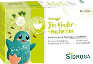 Sidroga Infusion Bio De Fenouil Pour Enfant Pieces Puravita Ch