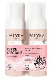 PATYKA Clean Duo Reinigungsschaum Detox 2 x 150 ml: Produktbild