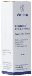 WELEDA Belladonna/Betula/Formica Augentropfnen, 10 ml: product photo