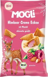 Mogli Himbeer Creme Ecken Mandel, 30 g: Produktbild