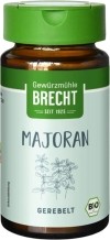 Brecht Majoran gerebelt Bio Glas, 8 g