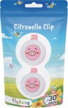 FLYAWAY Citronella-Clip Pig Duopack, 2 Stück