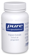 PURE Ingwer Extrakt Kapseln, 60 Stück