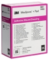 3M MEDIPORE+PAD 10x10cm compresse 5x5.5cm 25 pièces