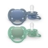 Avent Philips Nuggi Ultra Soft 6-18M blau/grün, 2 Stück