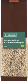 Biofarm Riz basmati complet