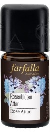 Farfalla Huile essentielle de fleurs de rose attar sélection, 3 ml