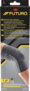 3M FUTURO Genouillère haut de gamme avec soutien latéral, taille L, 1 pièce