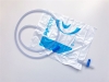 Pharmaplast Urinbeutel 2l Rücklaufventil 110cm Ablauf Cro, 50 Stück