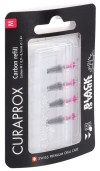 CURAPROX Black is white-CPS Carbon M recharge 4 pièces