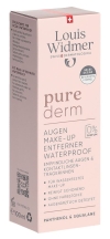 Louis Widmer Purederm Augen Make-up Entferner waterproof ohne Parfum, 100 ml