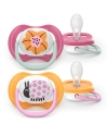 Avent Philips Nuggi Ultra Air Collection 6-18M Blume/Käfer, 2 Stück