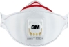 3M Aura Partikelmaske FFP3 mit Ventil 9332+, 10 Stück