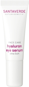 SANTAVERDE aloe vera hyaluron eye serum ohne Duft, 10 ml