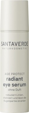 SANTAVERDE anti-age/age protect radiant eye serum, 10 ml